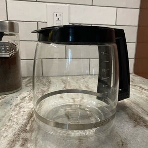 Cuisinart Clear and Black Coffee Carafe